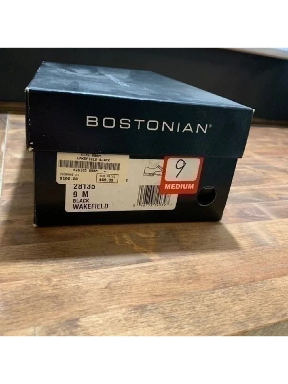 Bostonian Wakefield Black Oxfords Sz 9M